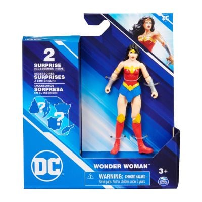 Фигурка с 2 аксесоара изненада, DC Universe, Wonder Woman, 10 см, 20137131