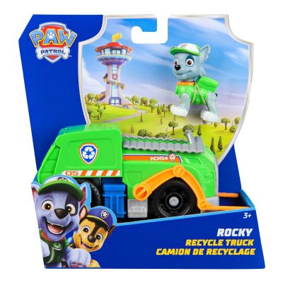 Камион за рециклиране с фигурка, Paw Patrol, Rocky, 20148930