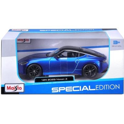 Метална количка, Maisto, Nissan Z 2023, Синя, 1:24