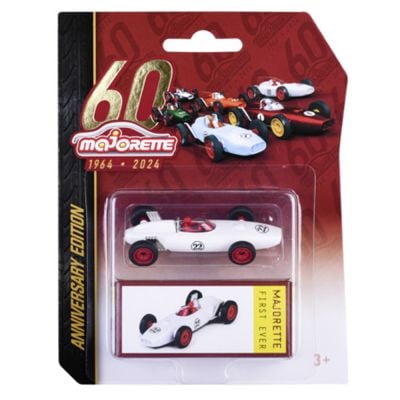 Метална количка, Majorette, Anniversary Edition 1964-2024, Бяла