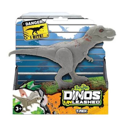 Интерактивна играчка Dinos Unleashed, Динозавър, Т-рекс