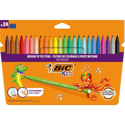 Комплект цветни флумастери Couleur Bic, P24