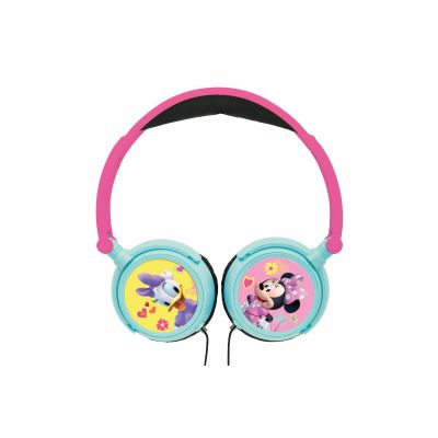 Сгъваеми слушалки, Lexibook, с кабел, Disney Minnie Mouse
