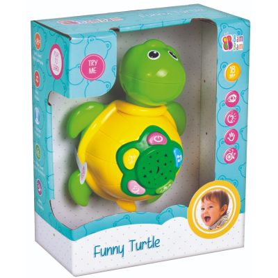 Бебешка играчка BamBam, Музикална костенурка