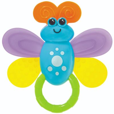 Бебешка играчка BamBam, Дрънкалка пеперуда