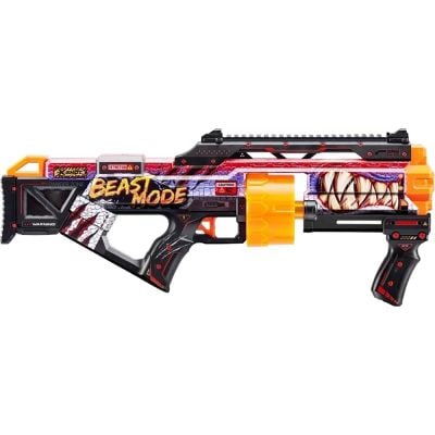 Бластер с 16 снаряда, X-Shot, Excel Skins Last Stand, Beast Out, 36518J