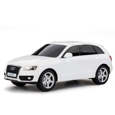 Количка с дистанционно управление Rastar Audi Q5, Бяла, 1:24