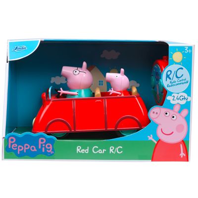 Кола с дистанционно и 2 фигурки, Jada, Peppa Pig