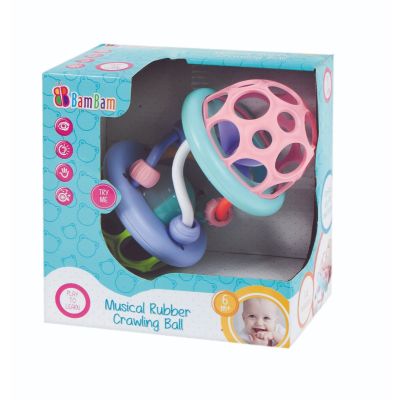 Бебешка играчка BamBam, Топка със занимания