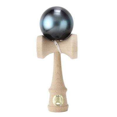 Дървена играчка за сръчност, Ozora, Kendama, Синя Galaxy, 18 см