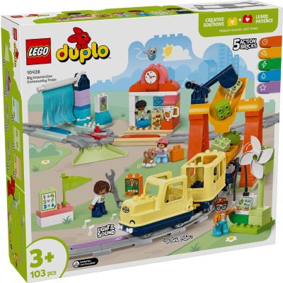 LEGO® DUPLO® - Голям влак за взаимодействия (10428)