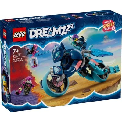 LEGO® Dreamzzz -  Котешкият мотоциклет на Зоуи (71479)
