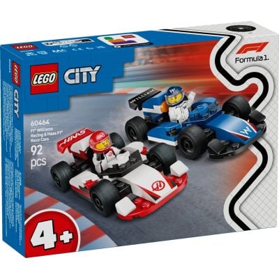 LEGO® City - Състезателни коли F1® Williams Racing и Haas F1® (60464)