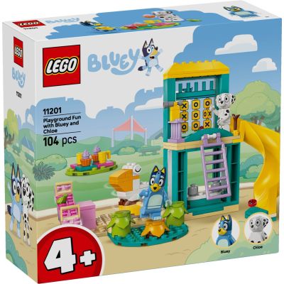 LEGO® Bluey - На площадката с Блуи и Клои (11201)