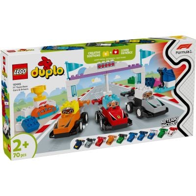 LEGO® DUPLO® - Отбор състезателни коли F1® и шофьори (10445)