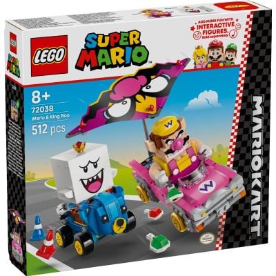 LEGO® Super Mario - Mario Kart - Wario и King Boo (72038)