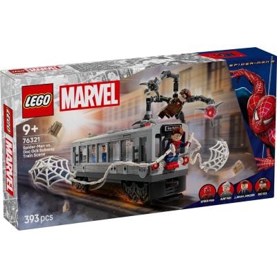 LEGO® Super Heroes - Спайдърмен срещу Док Ок: сцена в метрото (76321)