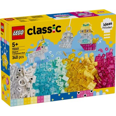 LEGO® Classic - Магическа прозрачна кутия (11040)