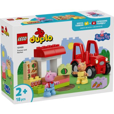 LEGO® DUPLO - Трактор и пазар (10468)