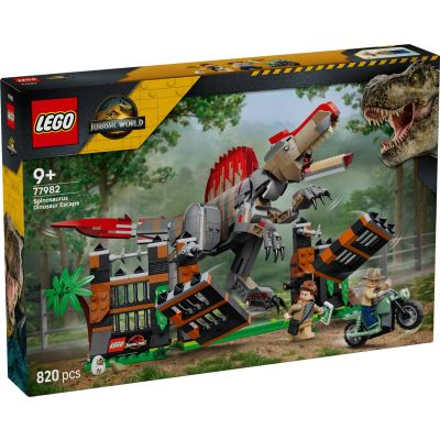 LEGO® Jurassic World - Бягството на спинозавъра (77982)