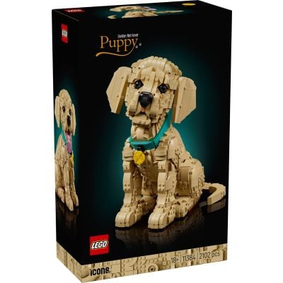 LEGO® Icons - Кученце голдън ретривър (11384)