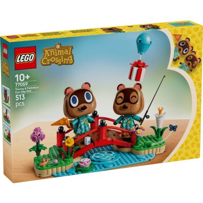 LEGO® Animal Crossing - Забавен ден на Timmy и Tommy (77059)
