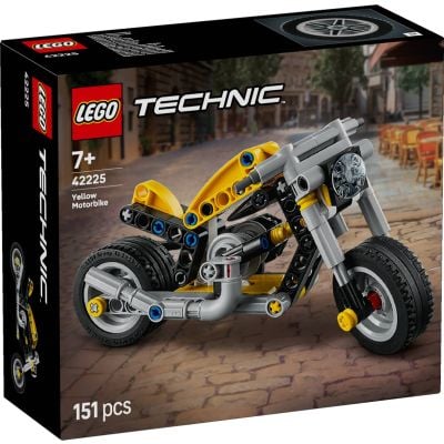 LEGO® Technic - Жълт мотоциклет (42225)