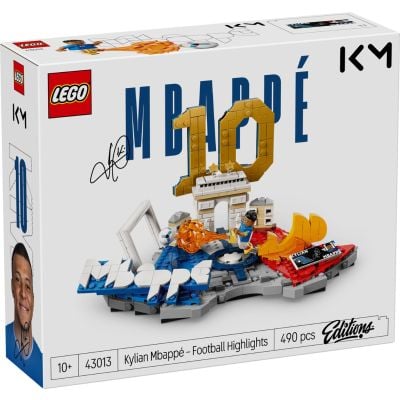 LEGO® Editions - Килиан Мбапе – футболни акценти (43013)