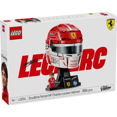 LEGO® Editions - Каска на Чарлз Льоклер от Scuderia Ferrari HP (43014)
