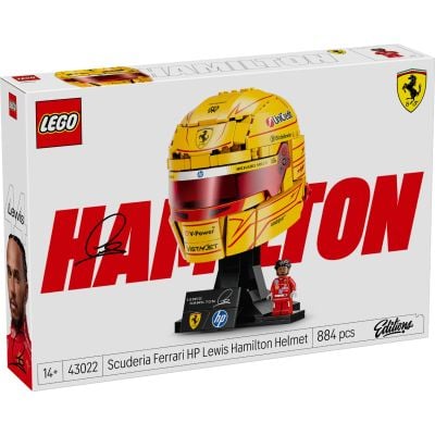 LEGO® Editions - Каска на Луис Хамилтън от отбора на Scuderia Ferrari HP (43022)