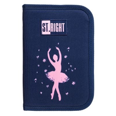Необорудван несесер с 1 цип,2 отделения, St Majewski, St. Right Pink Ballerina