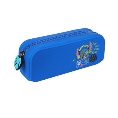 Несесер от силикон с 1 отделение, Coolpack, Disney Stitch, Син