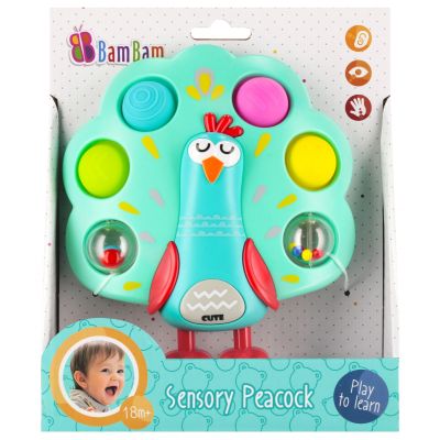 Сензорна играчка, BamBam, Паун