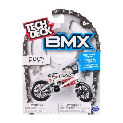 Mini BMX bike, Tech Deck, Cult, Бял, 20151800