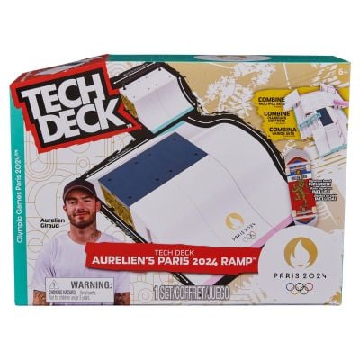 Комплект за игра, Tech Deck, Olympic Park Paris 2024, Aurelien Giraud, 20147131