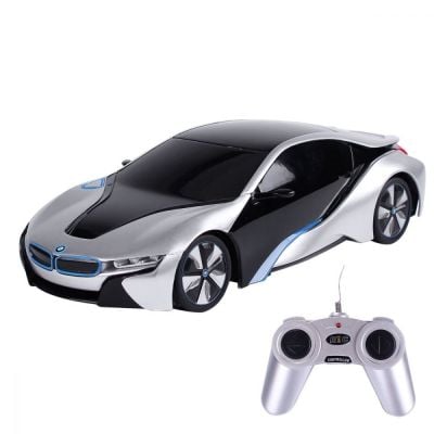 Количка с дистанционно, Rastar, Bmw I8-Uv Sentitive Collection, 1:24