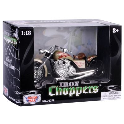 Мотоциклет Motormax, Harley Davidson Iron Choppers, 1:18