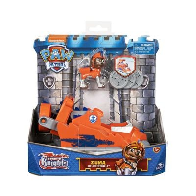 Комплект фигурка с кола, Paw Patrol, Rescue Knights Zuma, 20133701