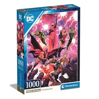 N01039853_001w 8005125398539 Puzzle Clementoni, DC Comics, 1000 piese