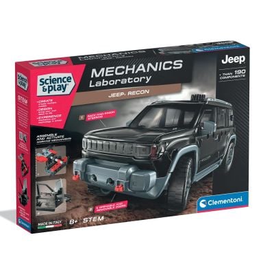 Строителен комплект, Clementoni, Jeep Racon