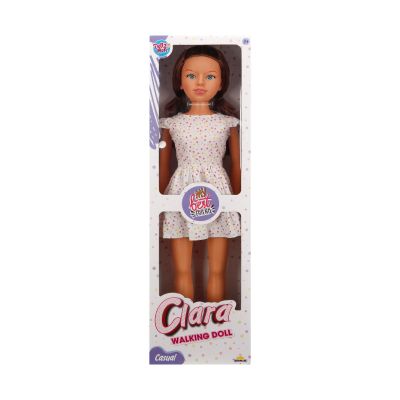 Кукла Клара в ежедневно облекло, Dollz And More, С рокля, 80 см