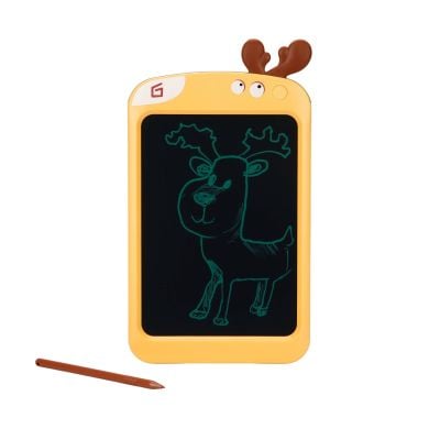 Цифров таблет LCD, за писане и рисуване, Edu Sun, 10.5 инча, Сърна, Оранжев