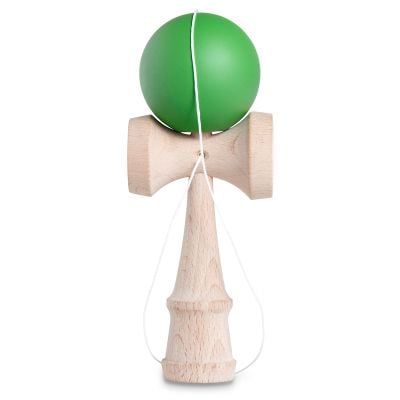 Дървена играчка за сръчност, BS Toys, Kendama, Зелена