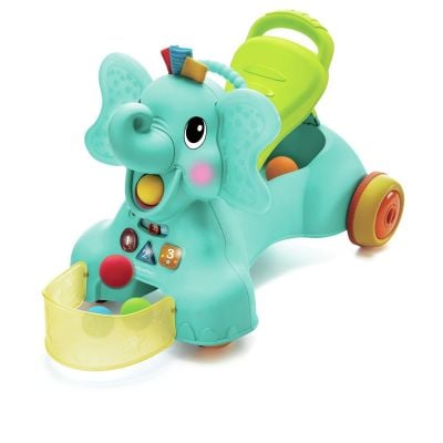 Детска количка без педали, B Kids, слонче 3 в 1
