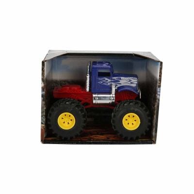 Метално превозно средство, New Ray, Monster Truck, 1:43, Синьо