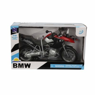 Метален мотоциклет, New Ray, BMW R1200GS, 1:12