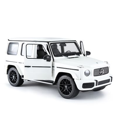 Количка с дистанционно Rastar Mercedes-Benz G63 AMG, Бяла, 1:14