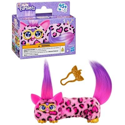 Мини интерактивна плюшена играчка, Furby Dj Furblets, Kitt-Ee-Luv, G1785