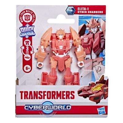 Трансформираща се фигурка, Transformers, Cyberworld, Cyber Changers, Elita-1, G1049