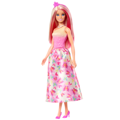 Кукла принцеса с розова коса, Barbie Dreamtopia, HRR08